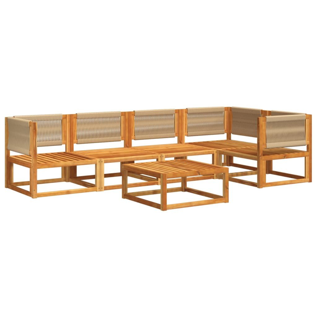 vidaXL Loungesofa 6-tlg. Gartensofa-Set mit Kissen günstig online kaufen