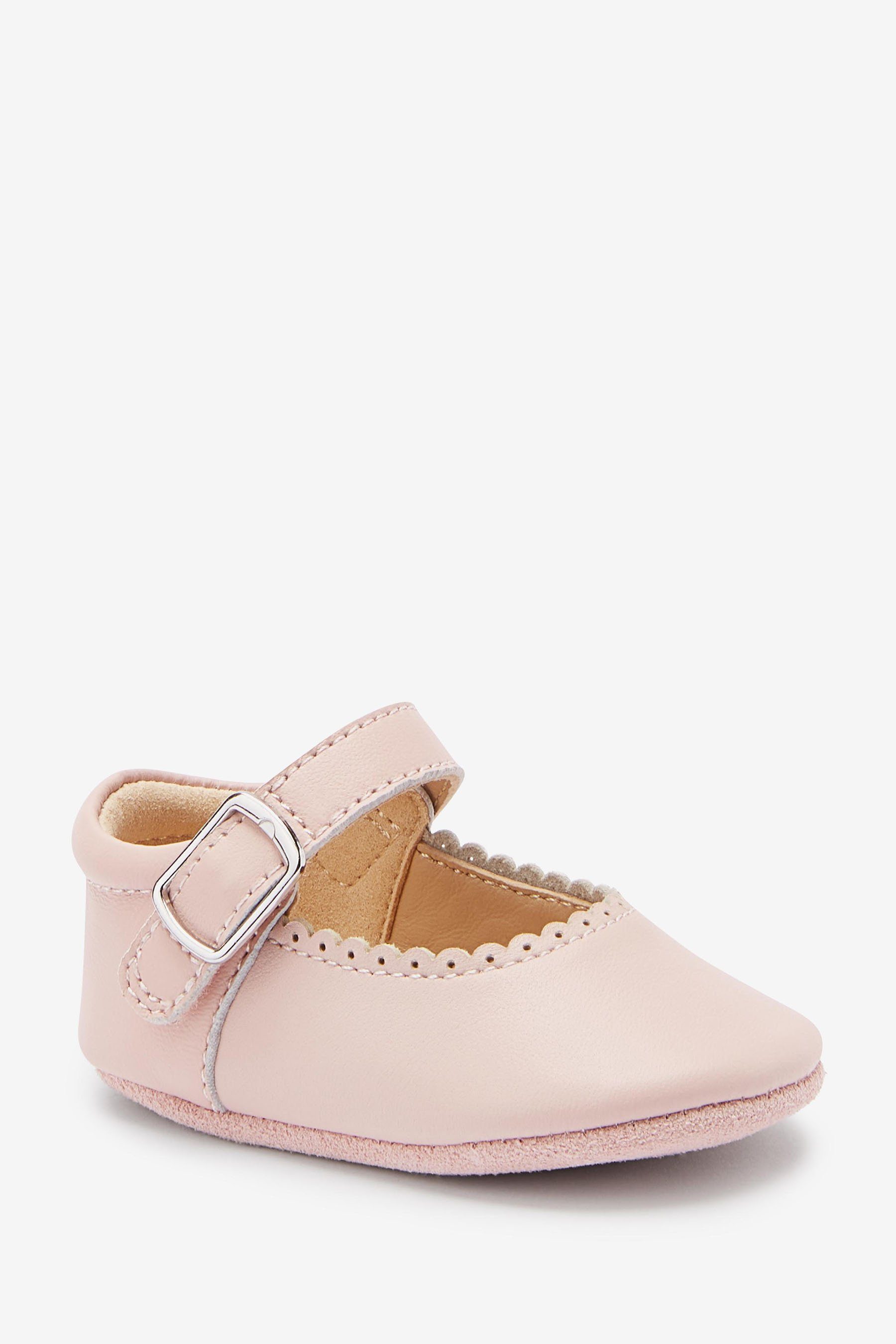 Next Little Luxe Mary Jane Babyschuhe Babystiefel (1-tlg) Pink Leather