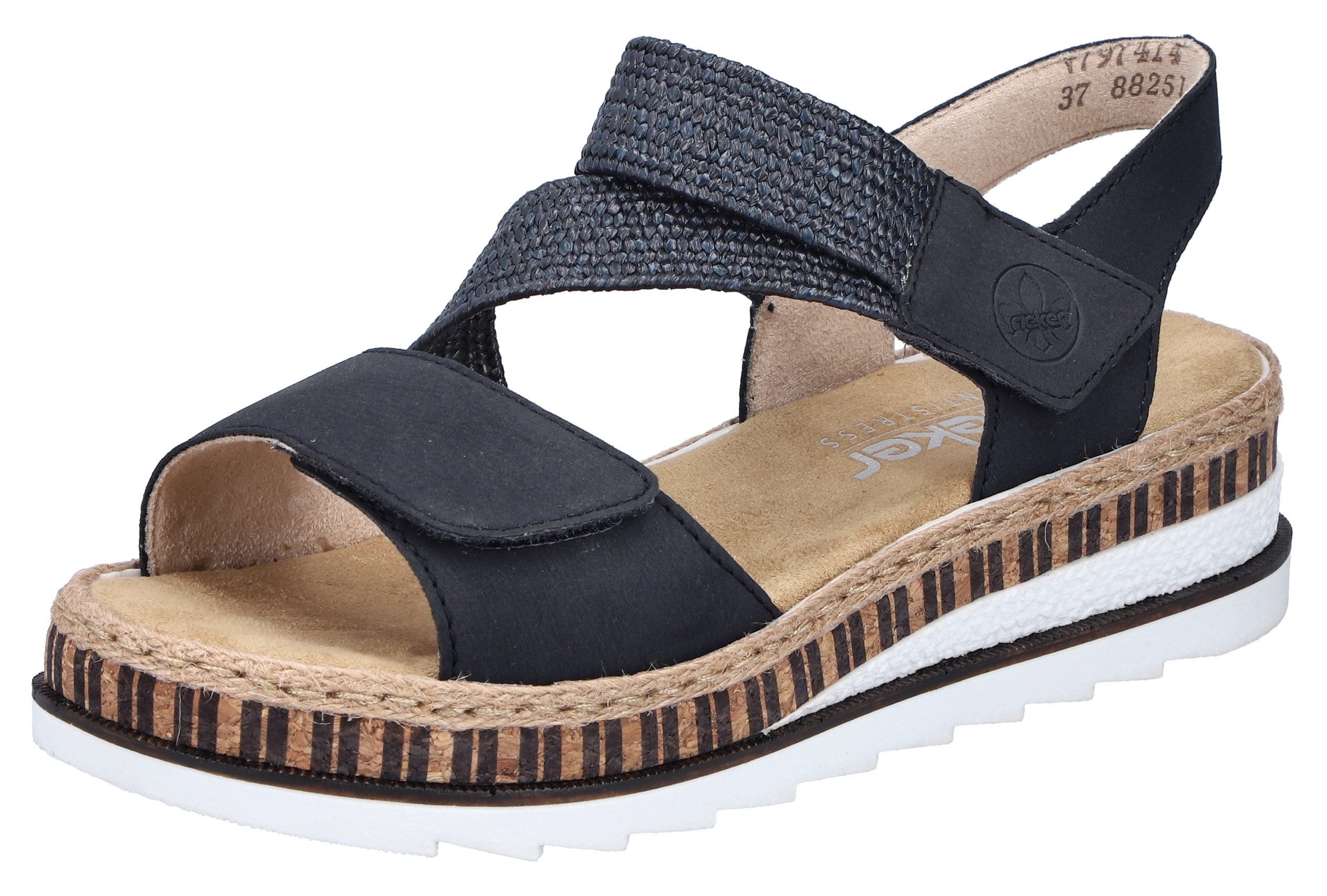 Rieker Keilsandalette Riemchensandale, Sommerschuh, Urlaubschuh mit günstig online kaufen