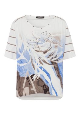 FRANK WALDER Blusenshirt mit sommerlichen Position-Print