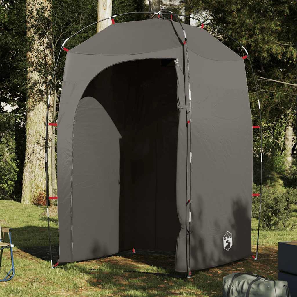 vidaXL Innenzelt Duschzelt Braun Wasserfest, Personen: 1 (1 tlg)