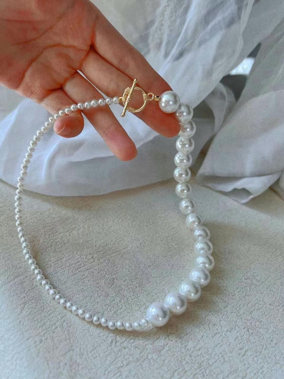 DTC GmbH Perlenkette Eine Halskette, bei der man sich in beide Richtungen fühlt (1-tlg)