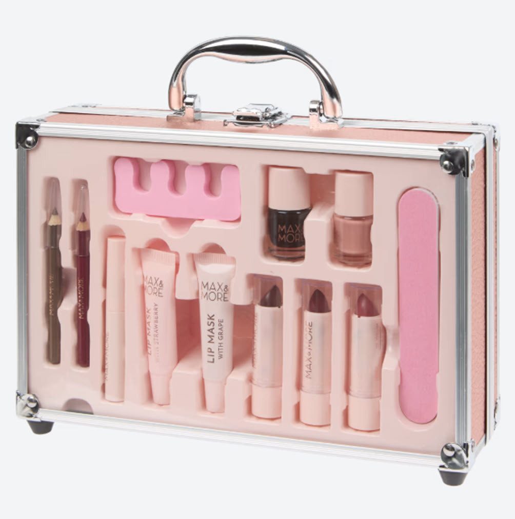Max & More Schmink-Koffer Max & More Beauty-Set XL im Koffer 25 tlg. Make-up-Koffer, 25-tlg.