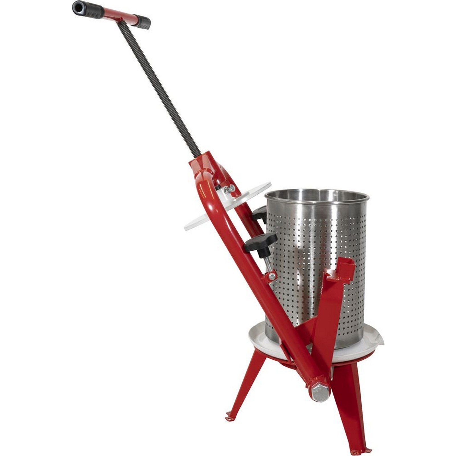 Güde Obstpresse Obstpresse 9 Liter Volumen Saftpresse Entsafter 30028, Ø-Korb: 200 mm, Ø-Auffangbecken: 270 mm