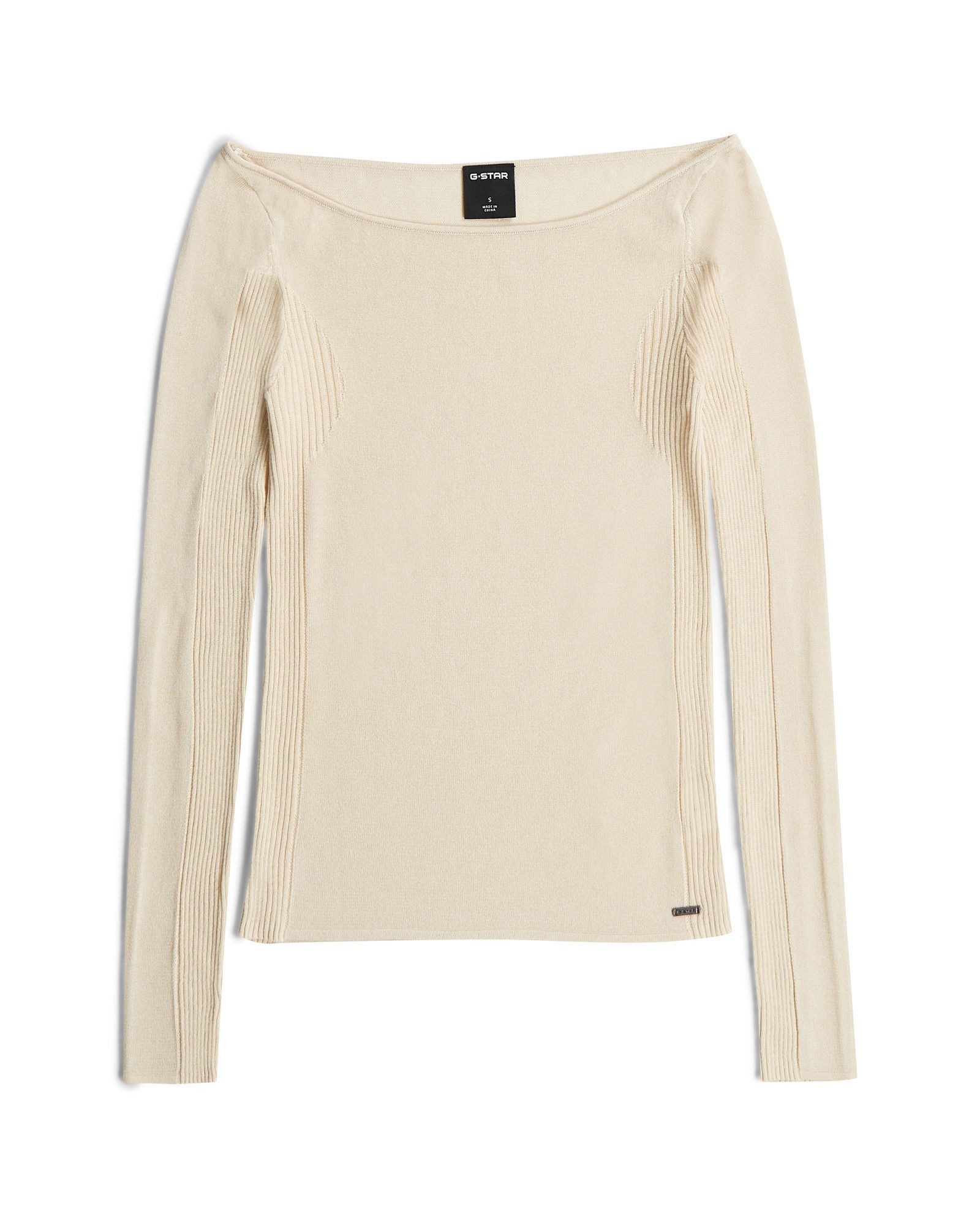 G-STAR Longpullover Engineered Sheer Slim Knit