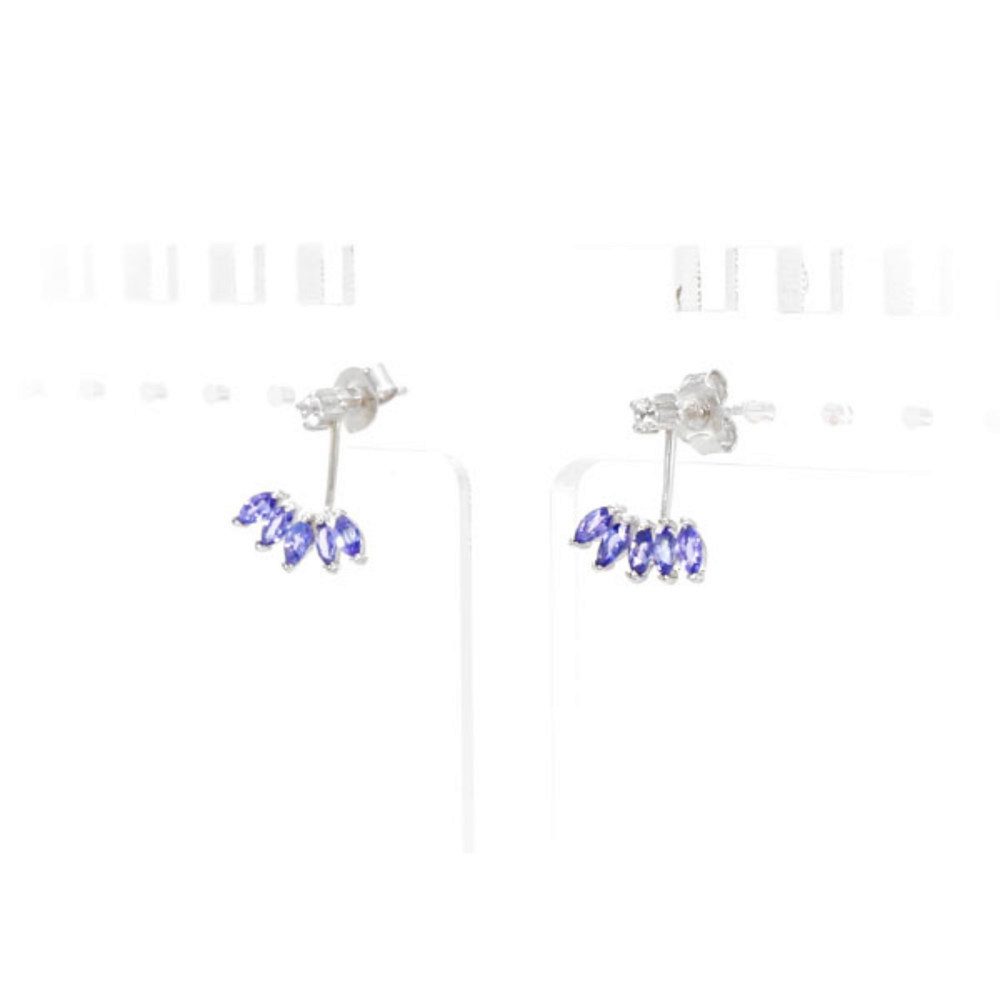 Cavill Ohrring-Set Tansanit-Sterlingsilber-Ohrringe (2-tlg) günstig online kaufen