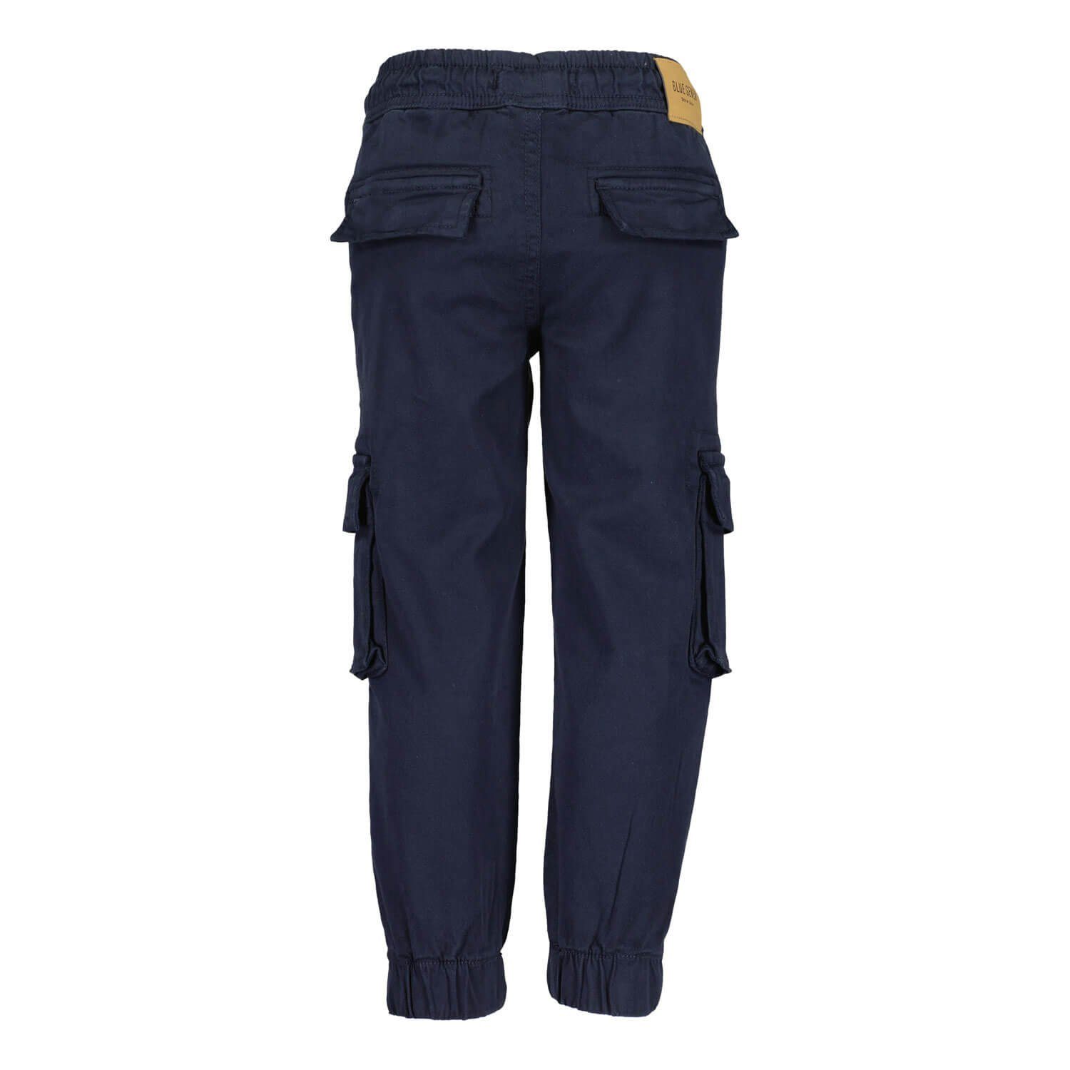 Seven mit elastischem Jungen - aufgesetzten ultramarine Hose mit Blue Bund Chinohose Cargohose Taschen