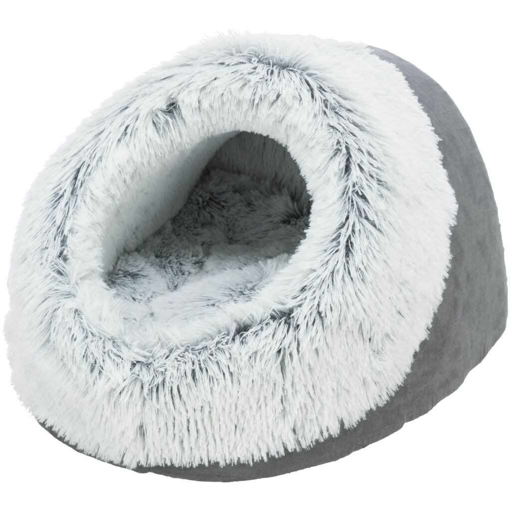 TRIXIE Tierhöhle Höhle Harvey - grau/weiß-schwarz - 35 × 26 × 41 cm