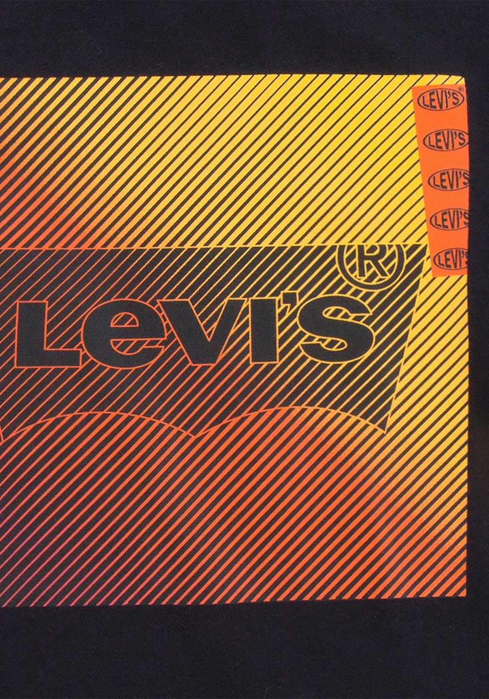BOYS GRADIENT for LOGO Levi's® TEE NEON Langarmshirt Kids