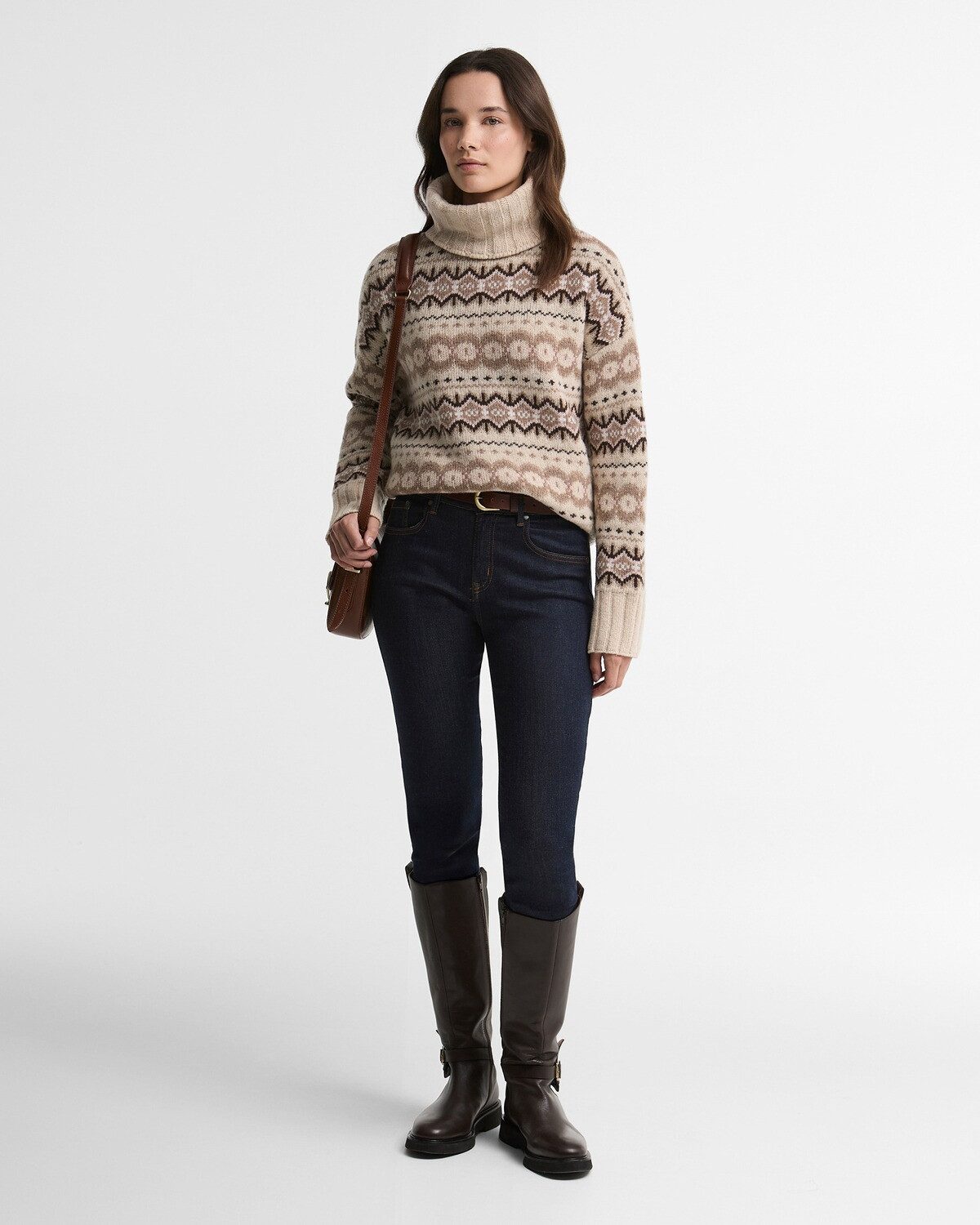 Barbour Strickpullover Rollkragenpullover Helen Knitted Jumper