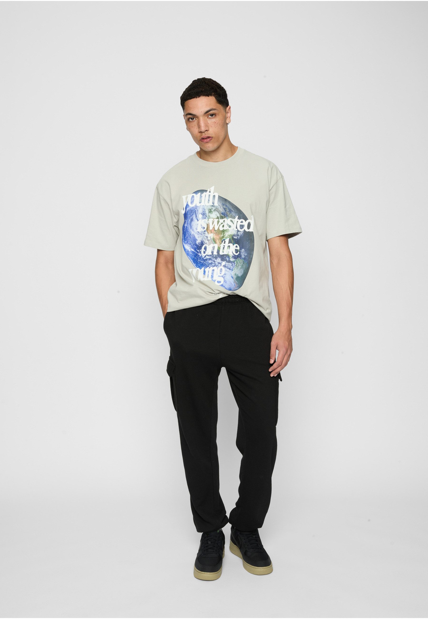 URBAN CLASSICS Jogginghose Urban Classics Light Terry Wide Cargo Sweatpants (1-tlg)