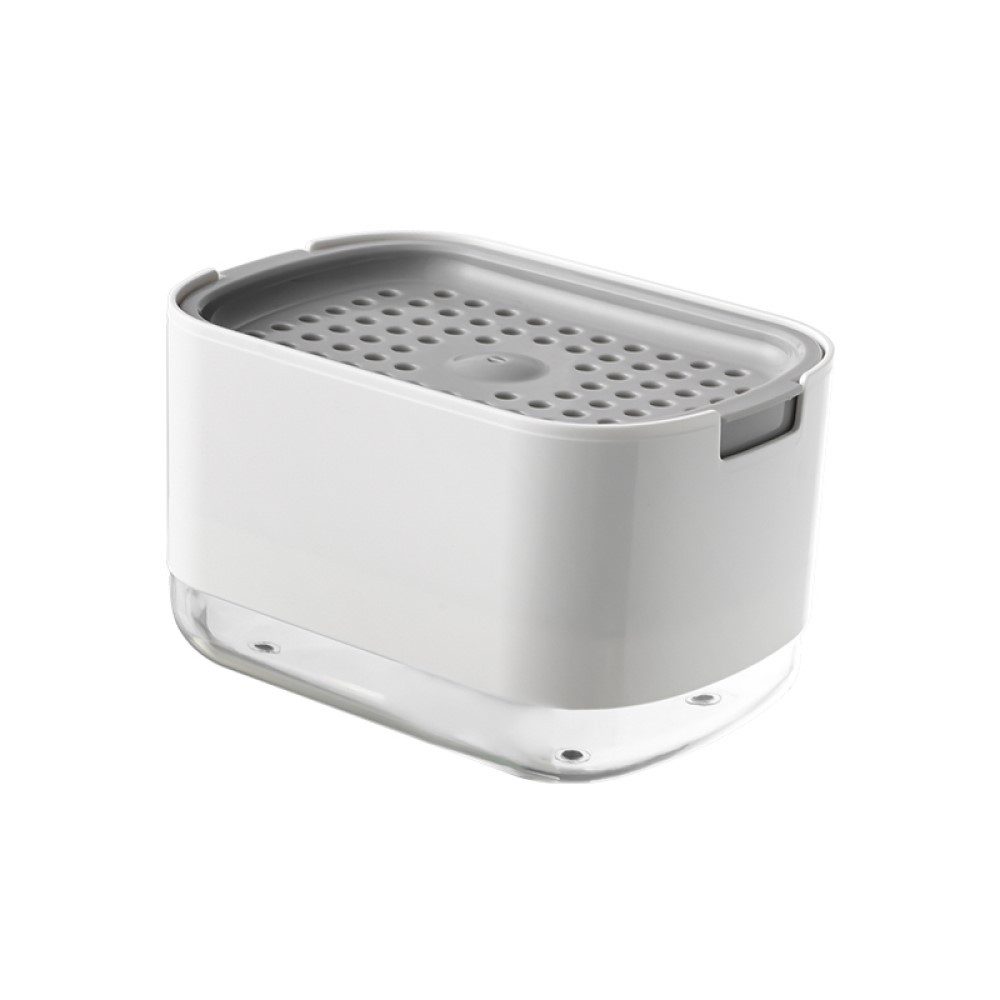 Creliv Seifenspender Dosierspender mit Schwammhalter, Einhand-Bedienung, (1 günstig online kaufen