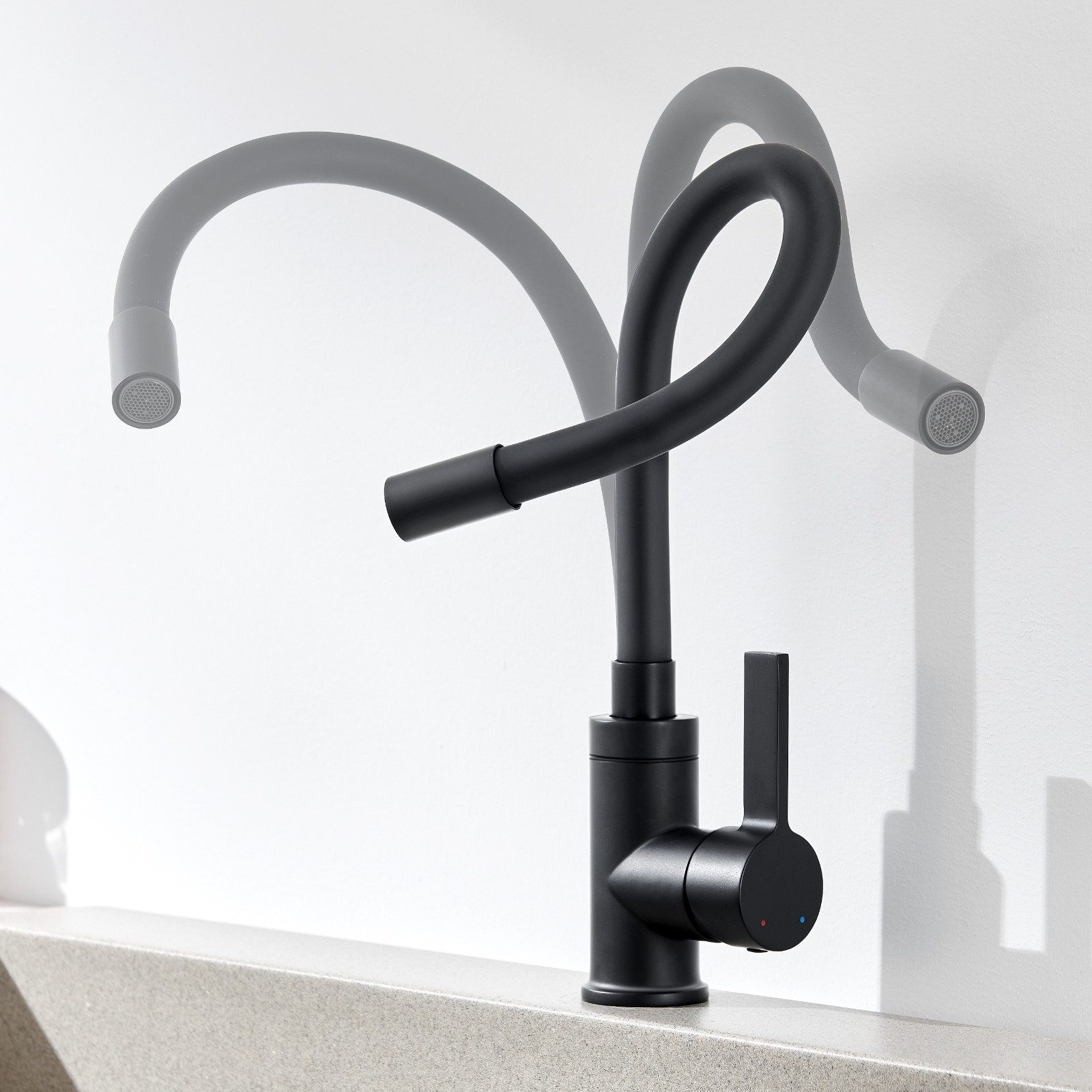 Auralum Max Spültischarmatur Hochdruck Küchenarmatur Wasserhahn günstig online kaufen
