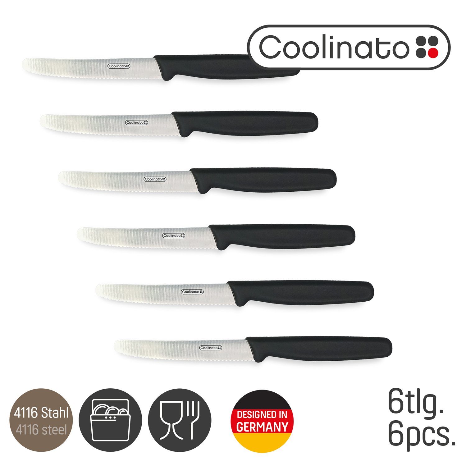 Coolinato Tafelmesser Set Allzweckmesser – Bild 3 von 5