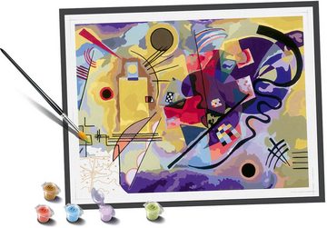 Ravensburger Malen nach Zahlen CreArt, ART Collection, Yellow, Red, Blue (Kandinsky), Made in Europe; FSC® - schützt Wald - weltweit