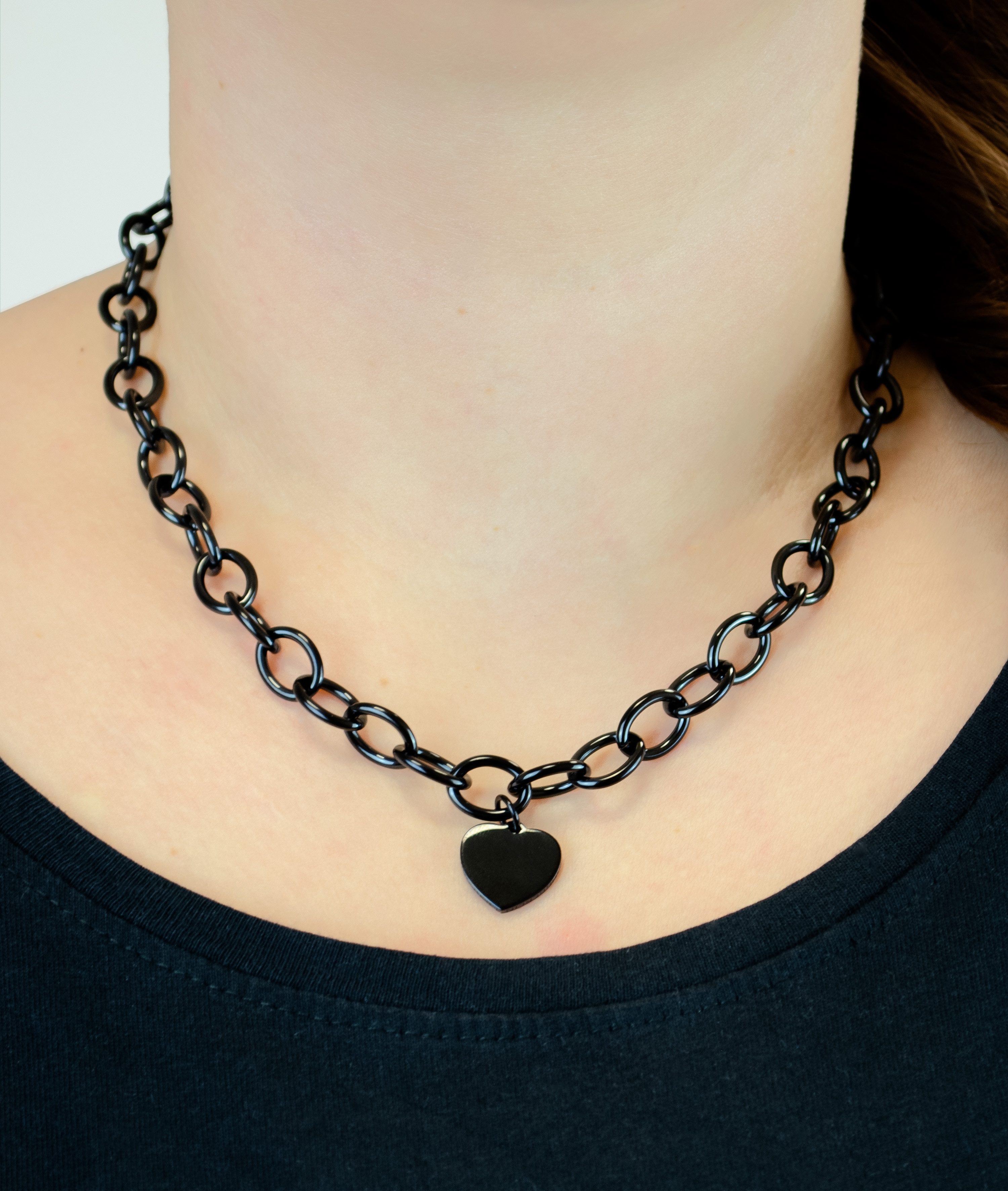 Liebeskind Berlin Kette mit Anhänger Schmuck Edelstahl My Heart Herz