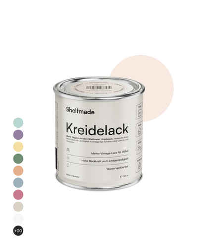 shelfmade Kreidefarbe Kreidefarbe Möbel Shabby Chic Holzlack DIY - Chalk Paint matter Look