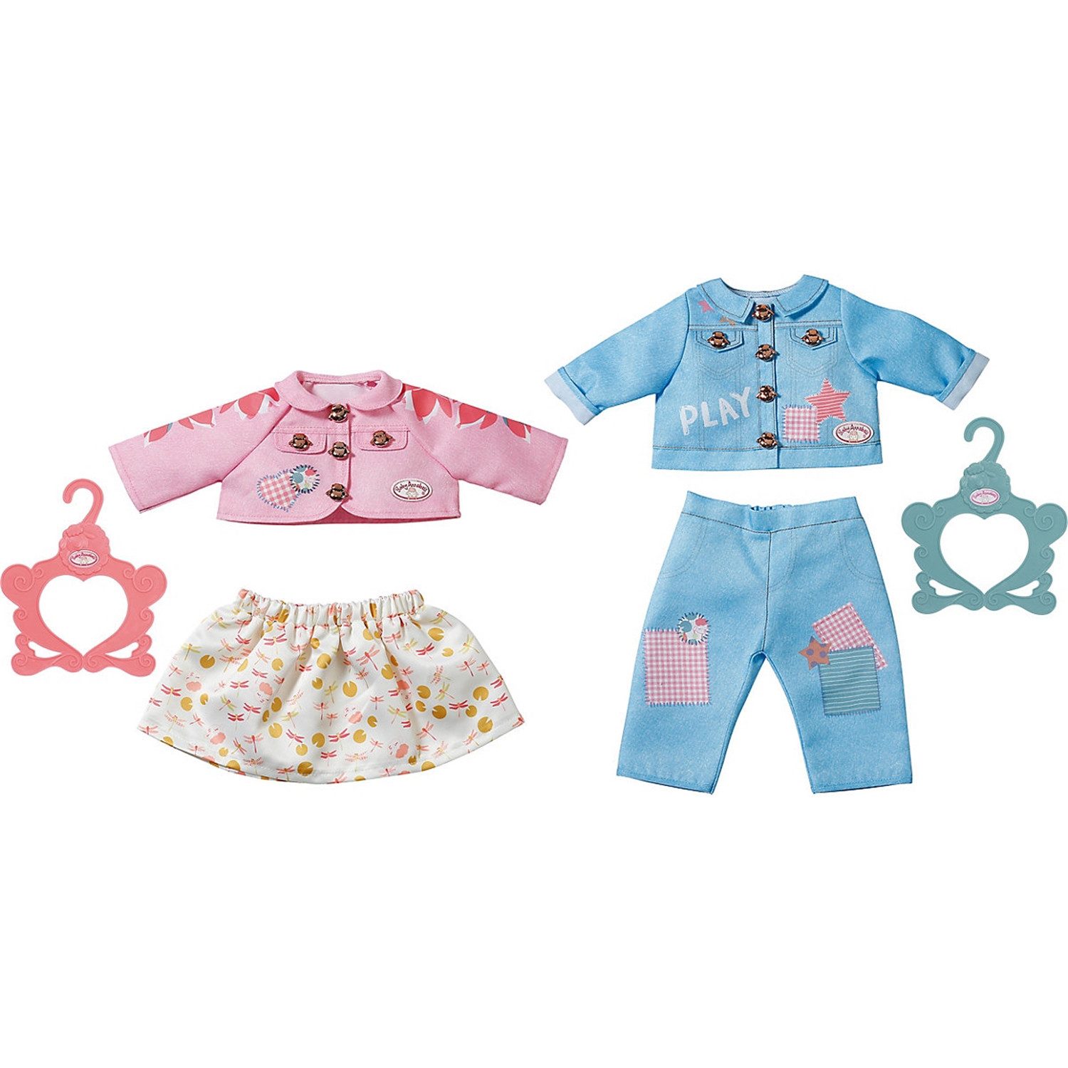 Zapf Creation® Puppenkleidung 703069 Baby Annabell Outfit Boy o. Girl 43cm, günstig online kaufen