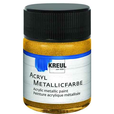 Kreul Künstlerstift Kreul Acryl Metallicfarbe gold 50 ml