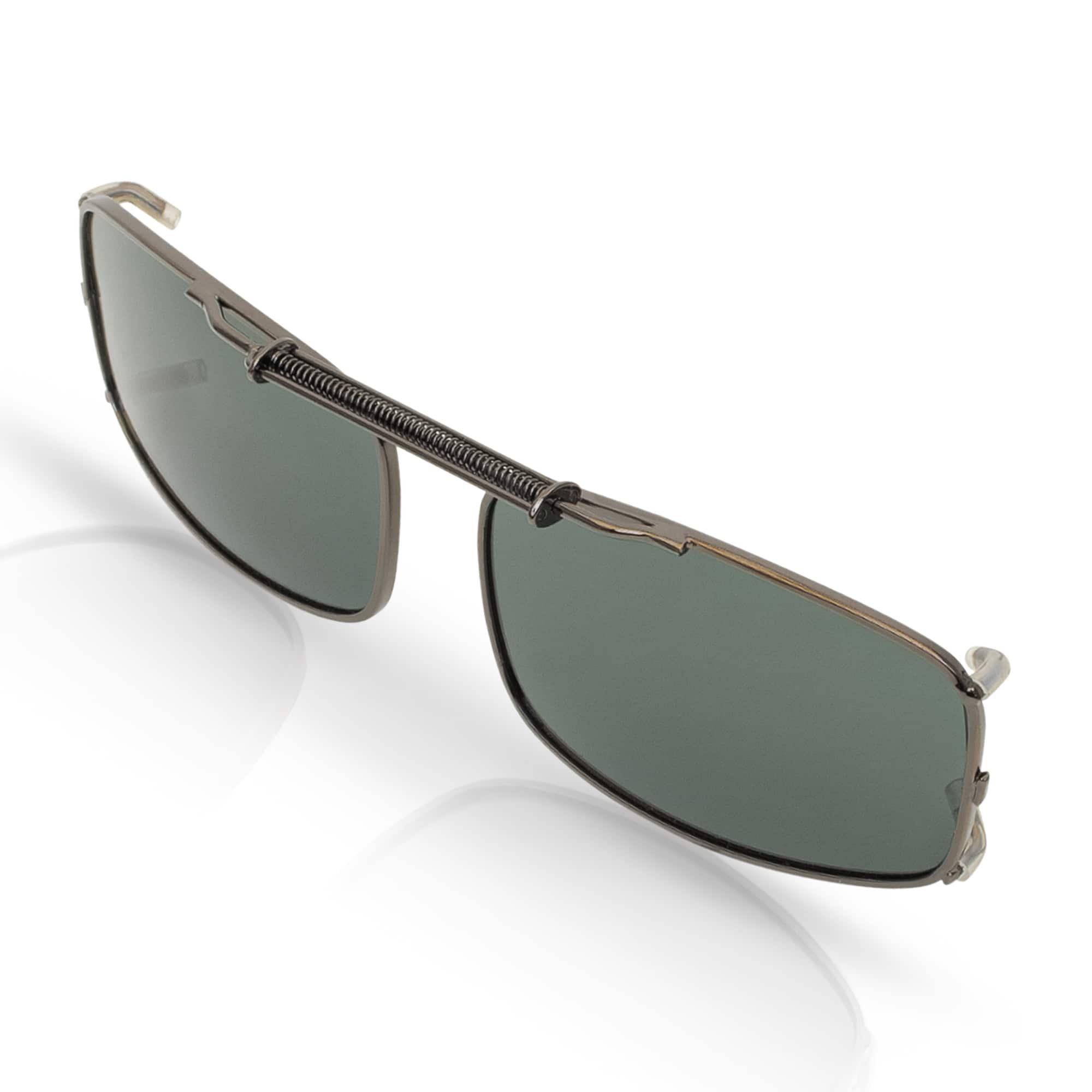 Grau On BEZLIT (1-St) Polarisiert polarisierten Aufsatz Eyewear mit Sonnenbrille Brillen Clip Linsen