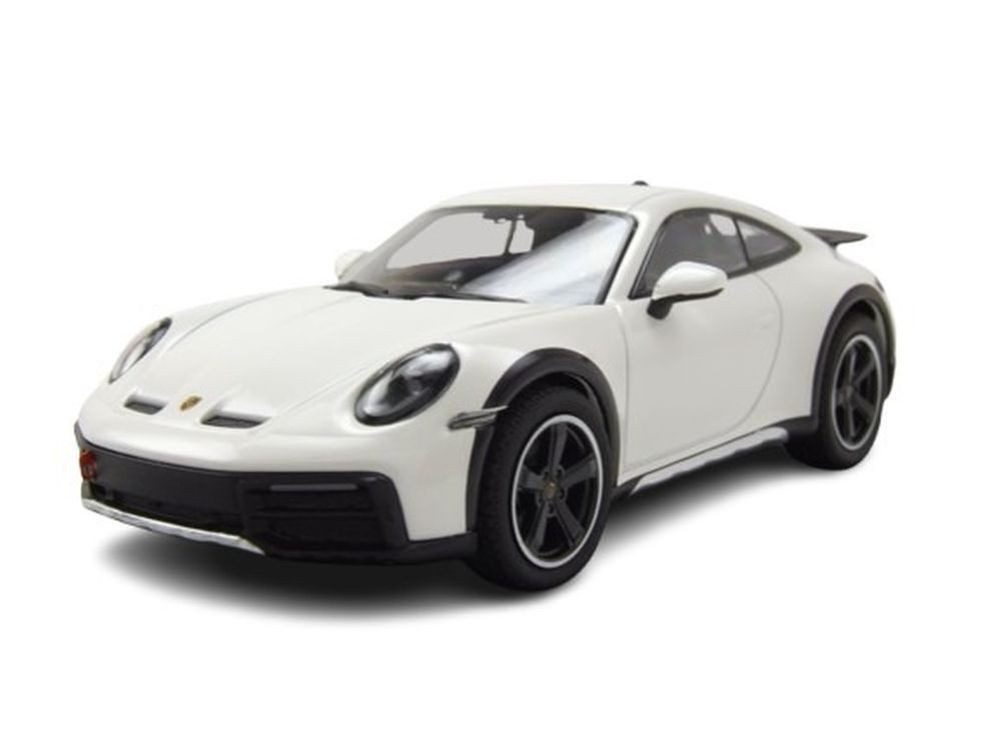 Minichamps Modellauto Porsche 911 Dakar 2022 weiß, Maßstab 1:43