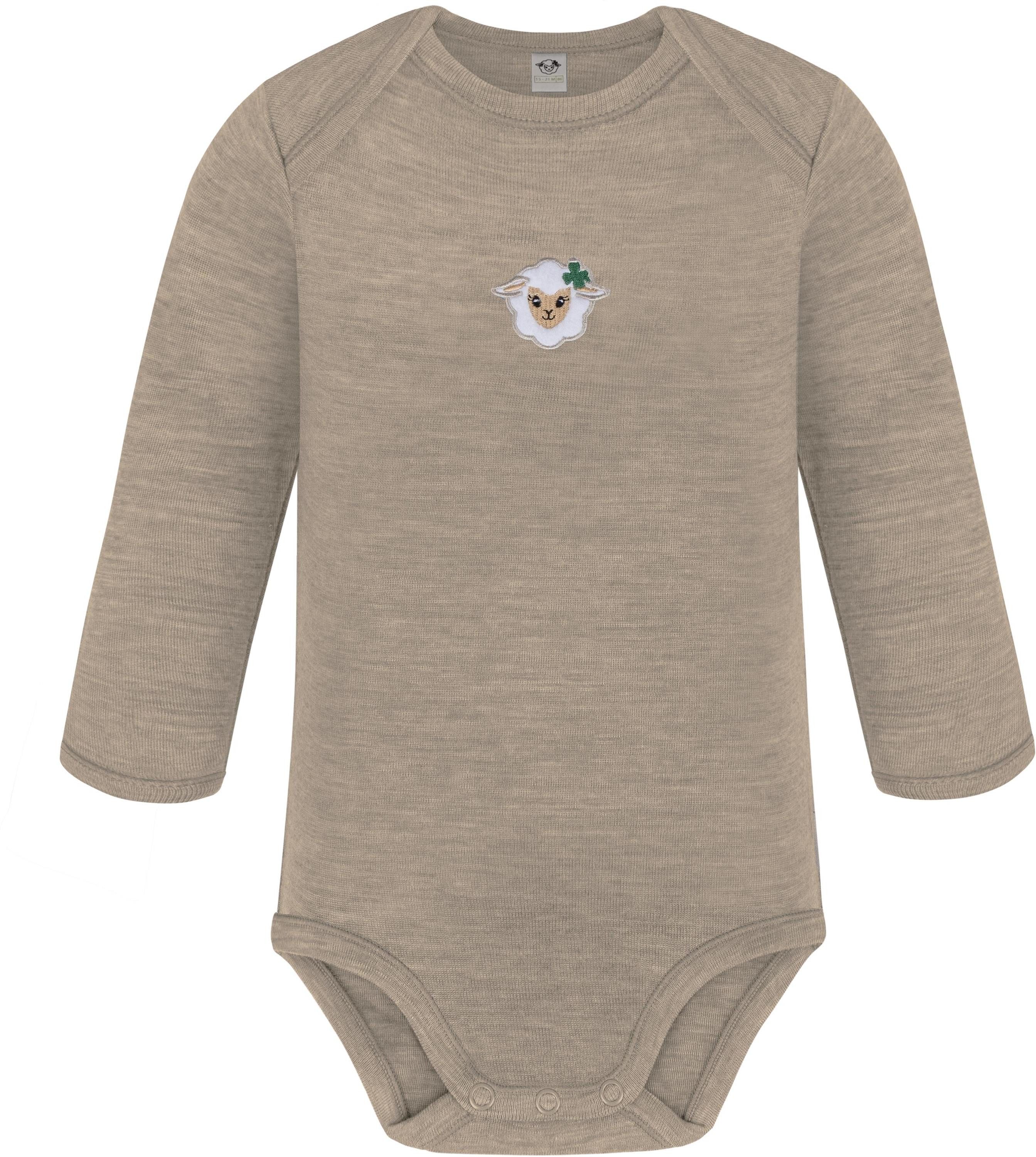 Langarmwickelbody Baby Merino Body Langarm Auckland