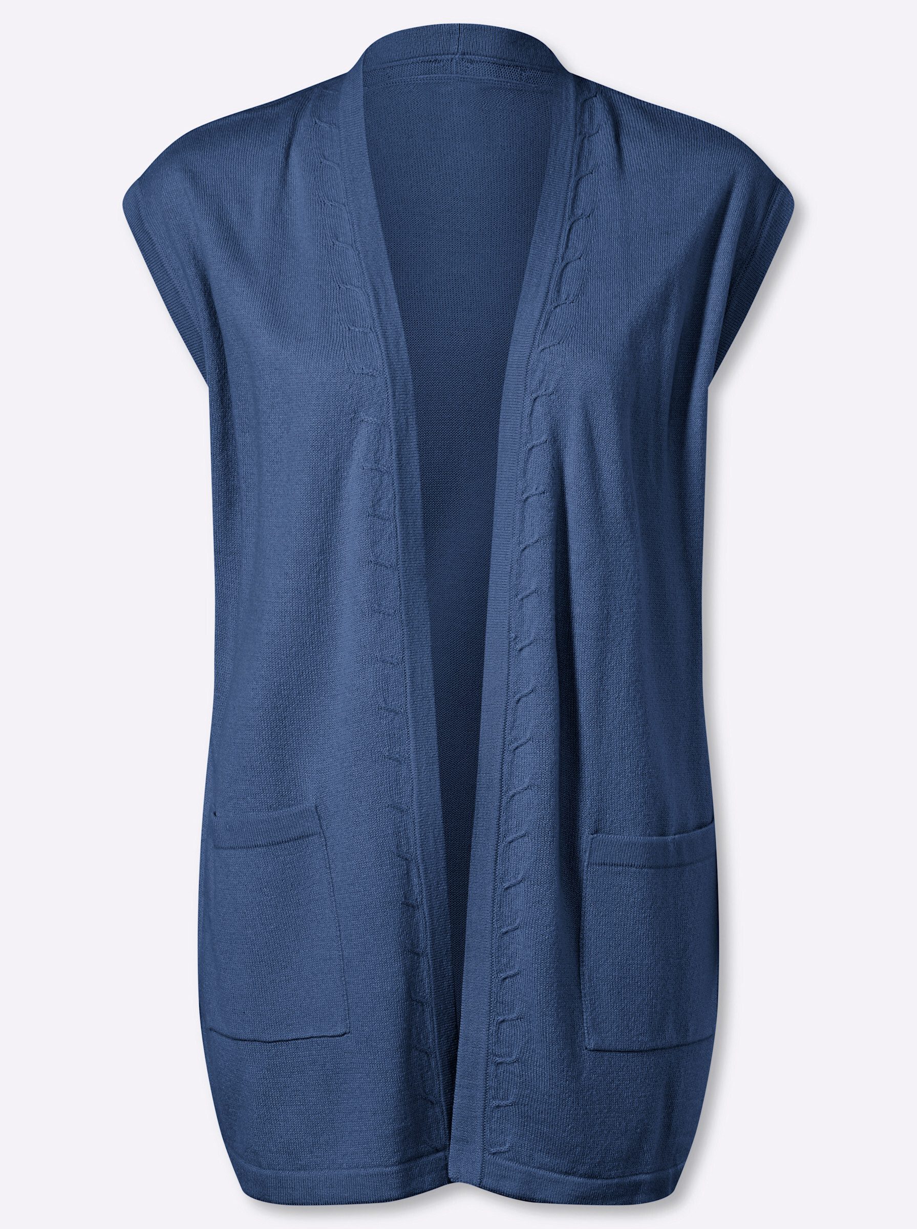 Sieh an! Strickweste Strickweste .