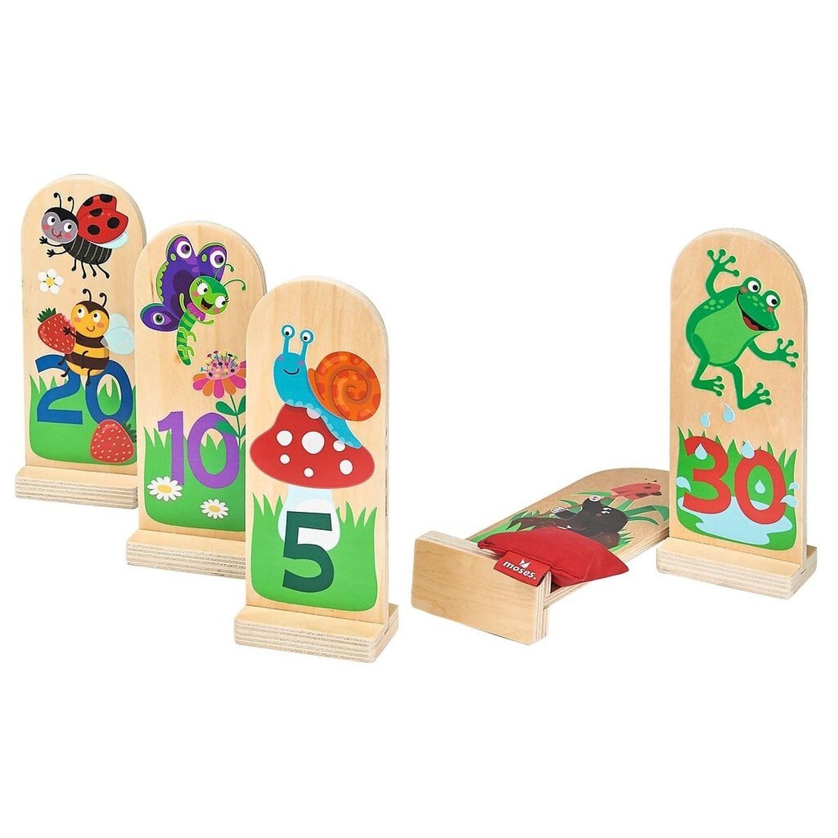 Moses. Verlag Spiel Krabbelkäfer Wurfspiel von moses. – Outdoor-Spiel ab 3 Jahren