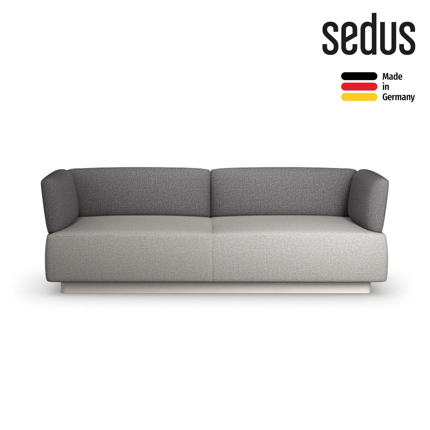 sedus Loungesofa se:living sofa, Made in Germany, 5 Jahre Garantie, ergonomisches Lounge Sofa
