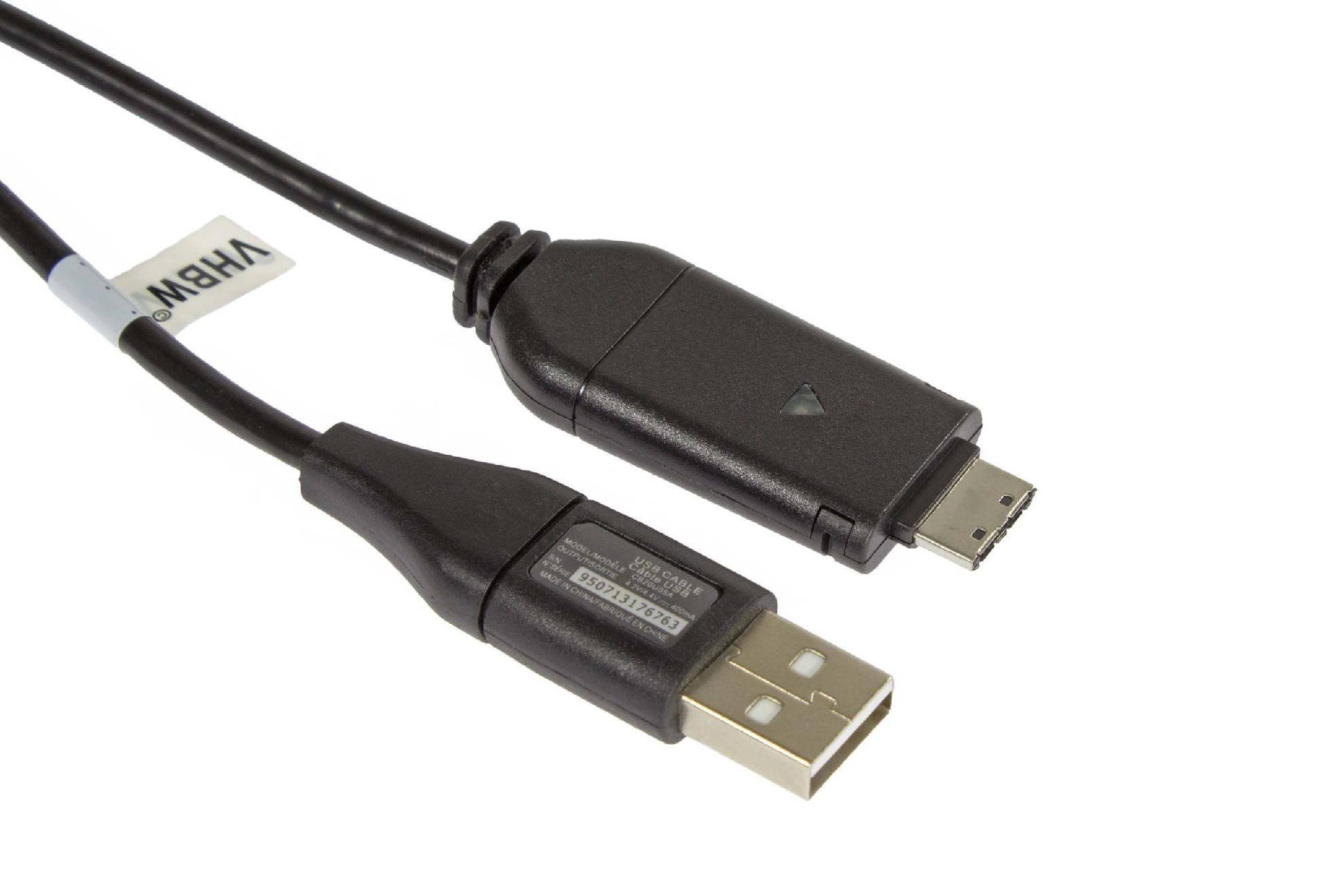 vhbw USB-Kabel, passend für Samsung Digimax ES10, ES57, ES63, ES50, ES55, ES60