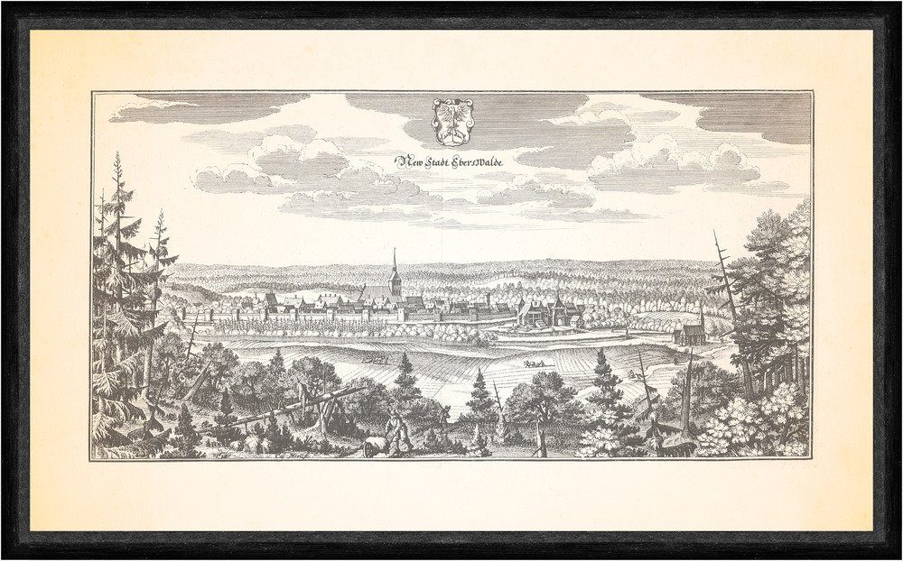 Kunstdruck Neustadt Eberswalde Schorfheide Mittelmark Finowkanal Kloster Faks_Me