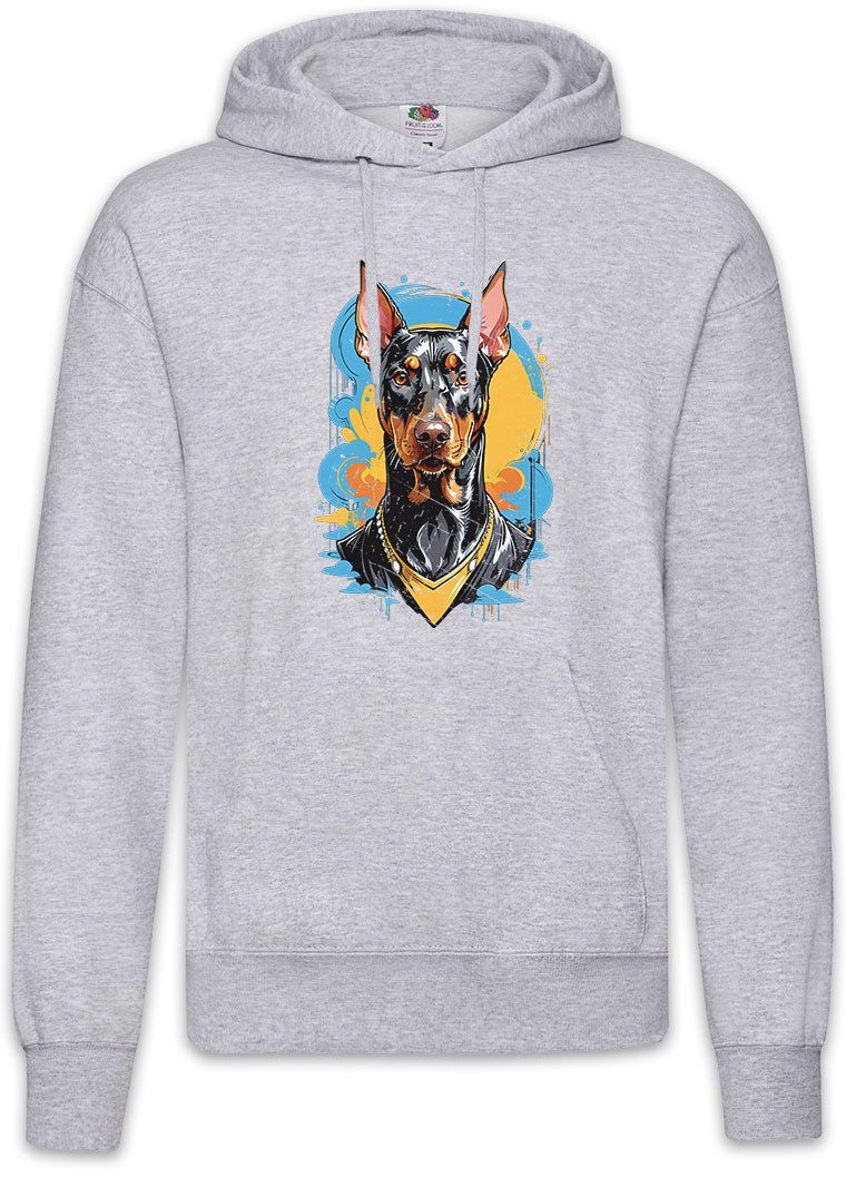 Hoodie Dobermann Art Herren Hoodie Wachhund Hundesport Doberman Pinscher Hund