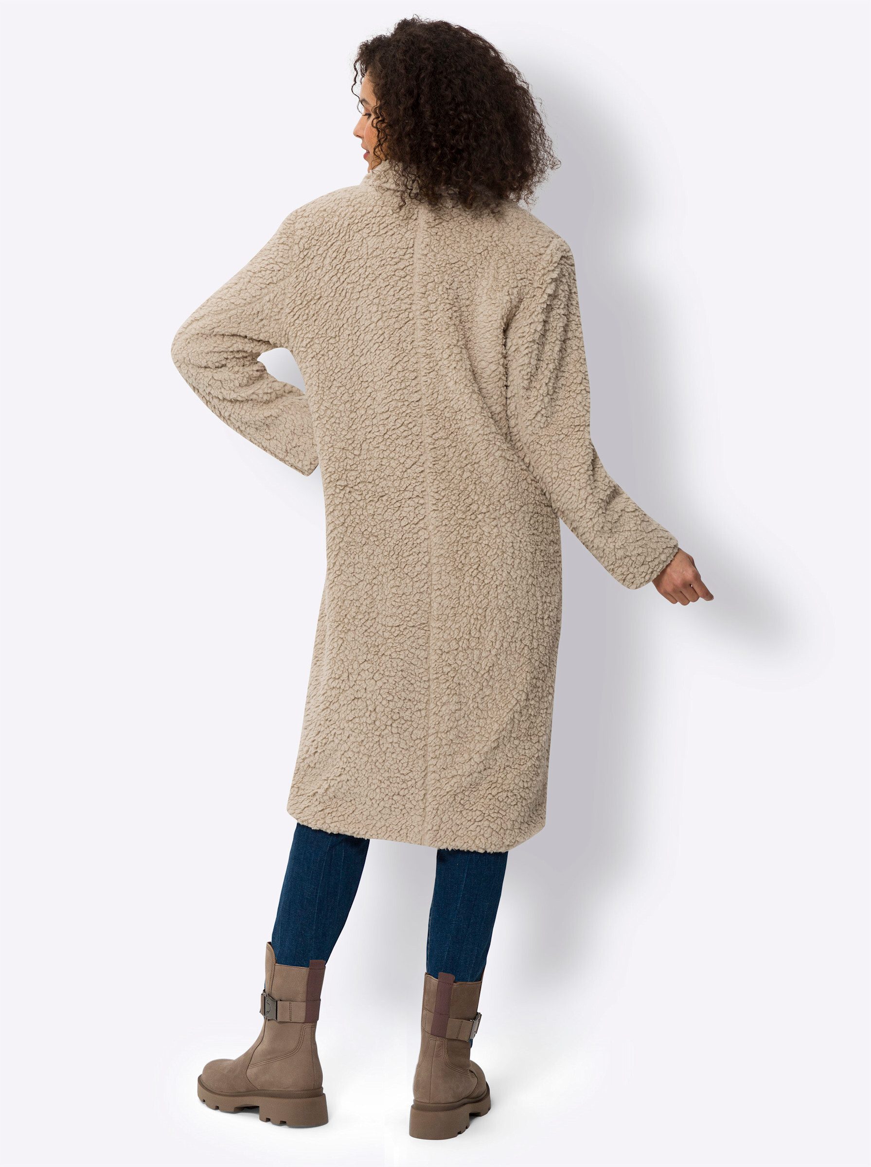 heine Langmantel Teddymantel günstig online kaufen