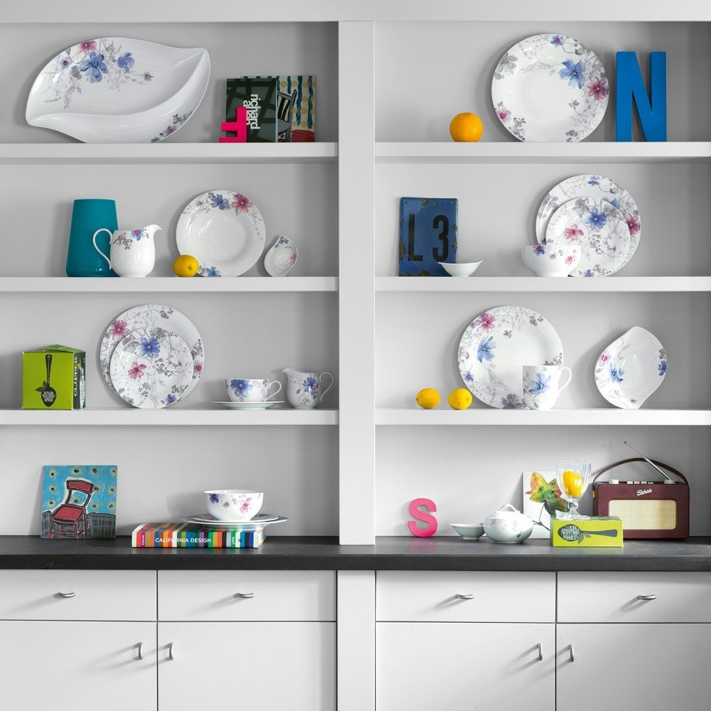 Villeroy & Boch Speiseteller Mariefleur Speiseteller, (1 St), Premium Porcelain, mikrow.- & spülm.sicher, Made in Germany