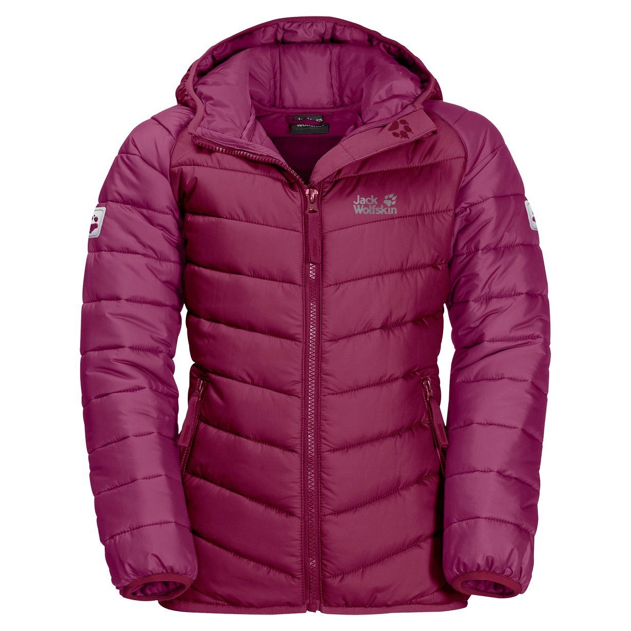 Winterjacke Zenon (winddicht, wasserabweisend, PFC-frei) rubinrot