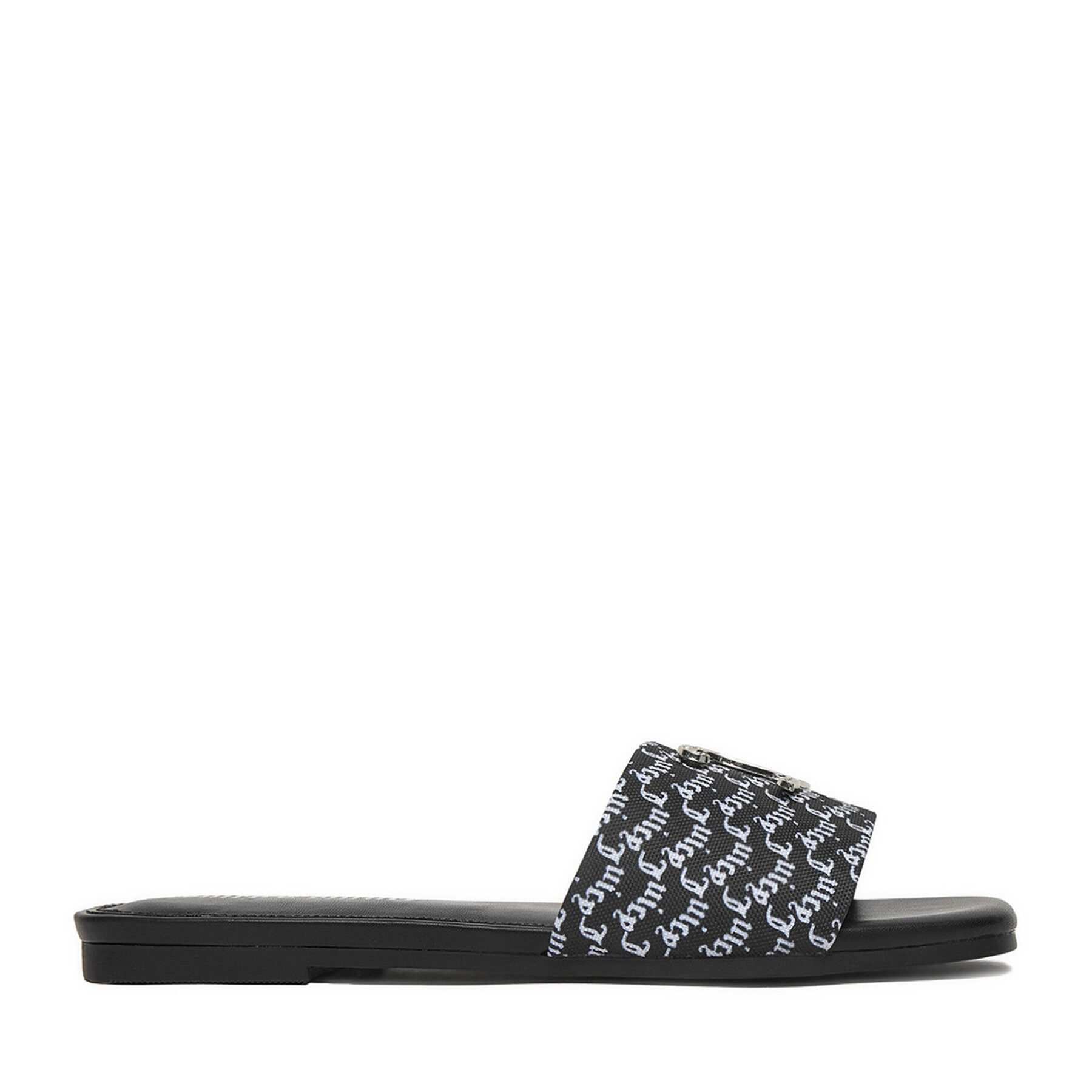 Juicy Couture Schwarze Flip-Flops von Juicy Couture für Damen Badepantolette
