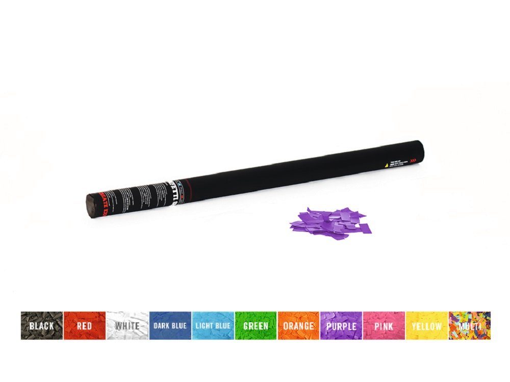 TCM Fx Konfetti TCM FX Konfetti-Shooter 80cm, verschiedene Farben lila | Partydekoration