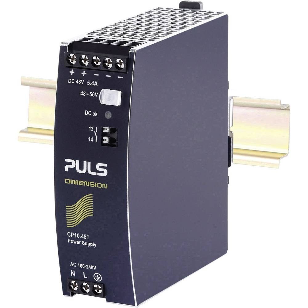 PULS PULS CP10.481 Hutschienen-Netzteil (DIN-Rail) 48 V/DC 5.4 A 259 W Anz  USB-Ladegerät (CP10.481)