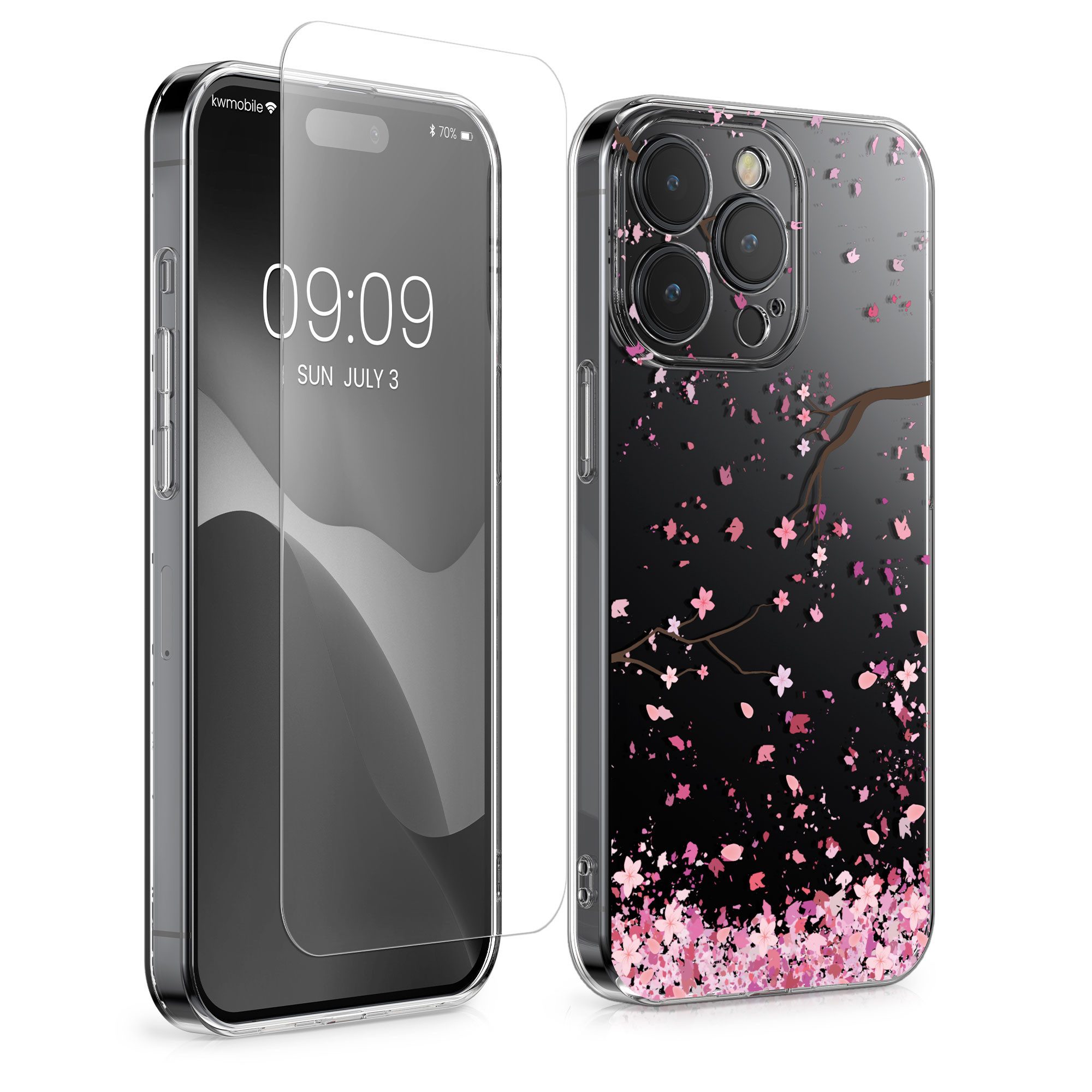 Handyhülle Hülle für Apple iPhone 15 Pro Max Handyhülle - Silikon