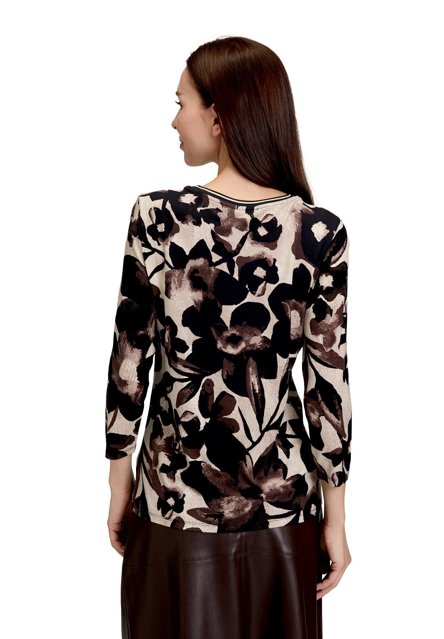 Betty Barclay 3/4-Arm-Shirt Damen mit Rundhalsausschnitt (1-tlg)