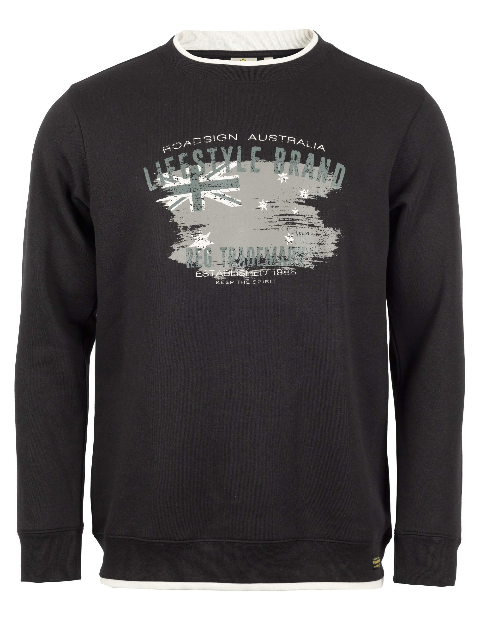 ROADSIGN australia Sweatshirt Lifestyle (1, 1-tlg., 1) im authentic Brand & Layered Look
