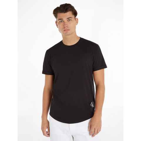 Calvin Klein Jeans T-Shirt BADGE TURN UP SLEEVE mit Logopatch