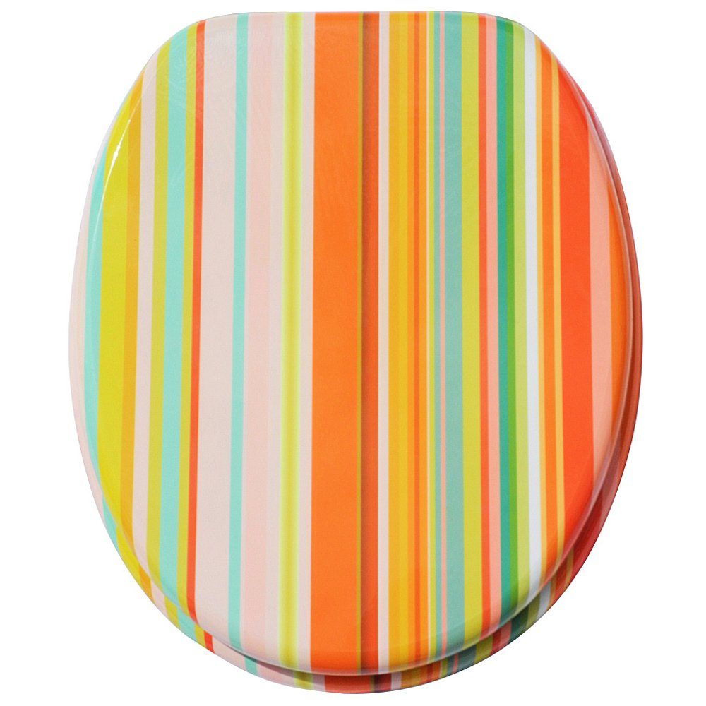 Sanilo WC-Sitz Starstripes, mit Absenkautomatik, hochwertig & modern, unive günstig online kaufen