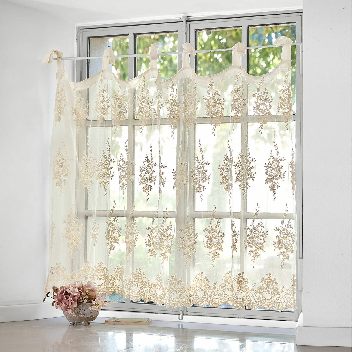 Mirabeau Scheibengardine Scheibengardine Velarion creme