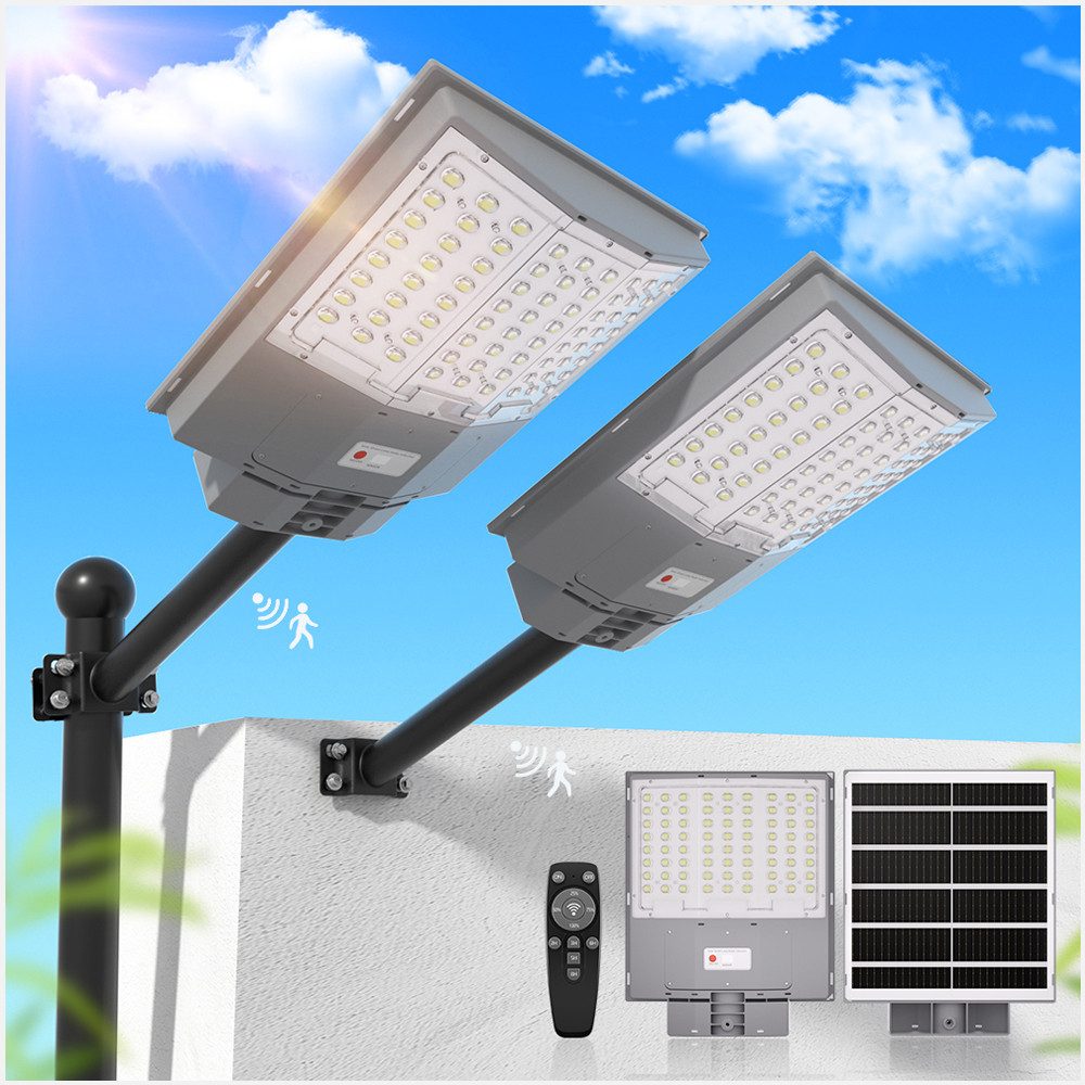 Rhein Beleuchtung LED Solarleuchte 1000W Solarlampen für Außen – Solar Stra günstig online kaufen