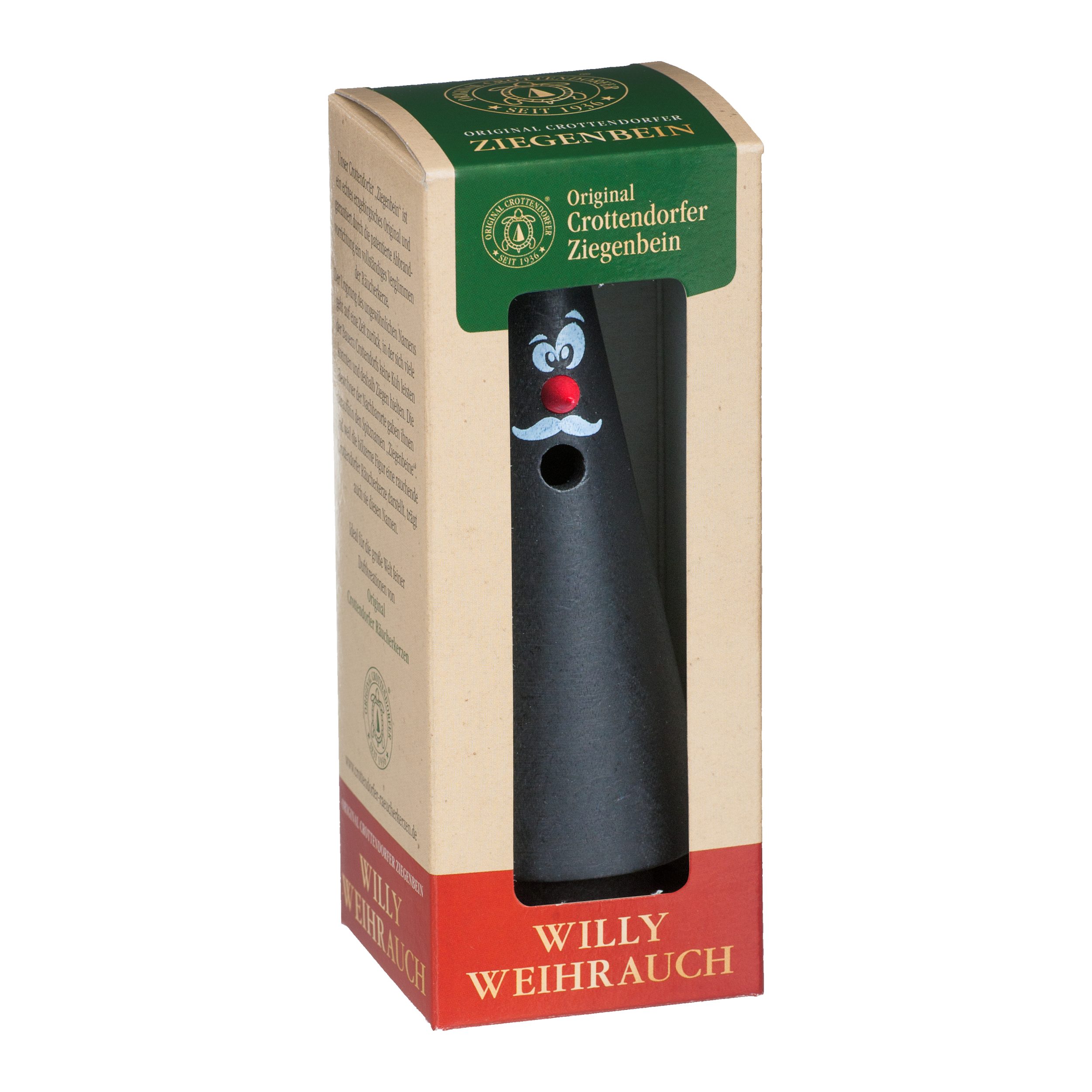 Crottendorfer Räuchermännchen Crottendorfer Räuchermännchen Ziegenbein, Hergestellt im Erzgebirge