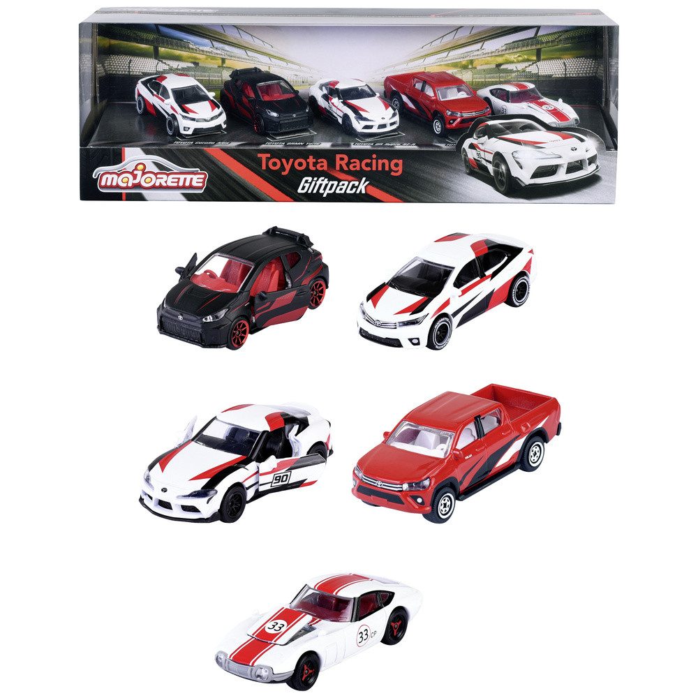 Spielzeug-Auto Majorette PKW Modell Toyota Racing 5er Fertigmodell PKW Modell