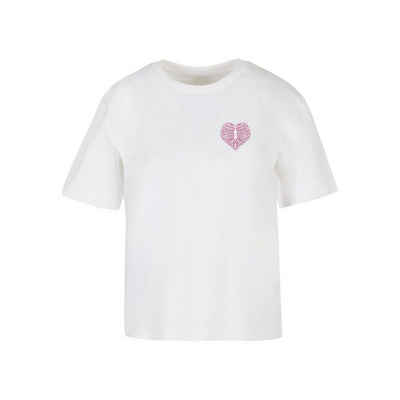 Mister Tee T-Shirt Heart Cage Rose