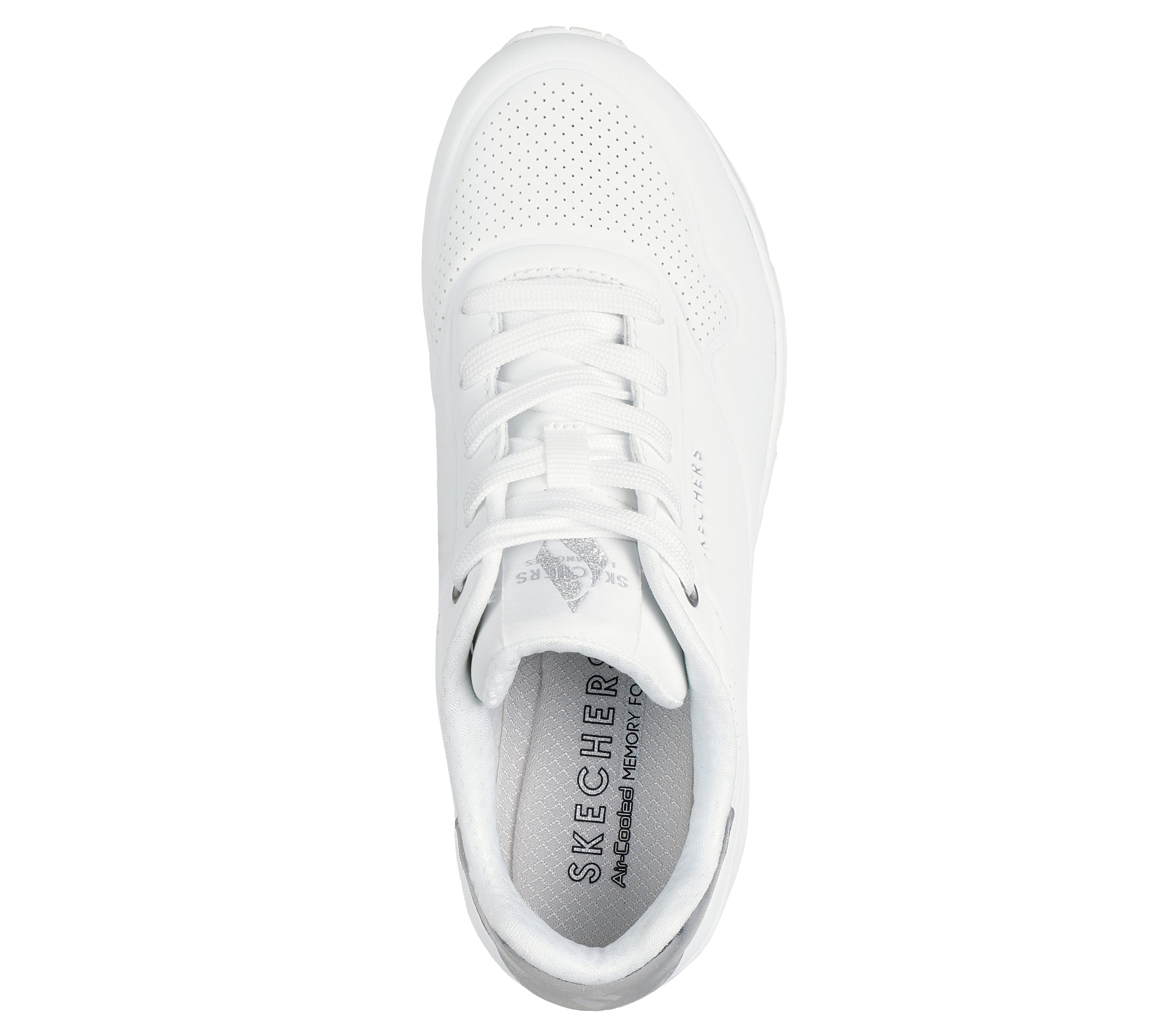 Skechers UNO GOLDEN AIR Sneaker Freizeitschuh, Halbschuh, Schnürschuh mit Metallic-Einsatz – Bild 5 von 5