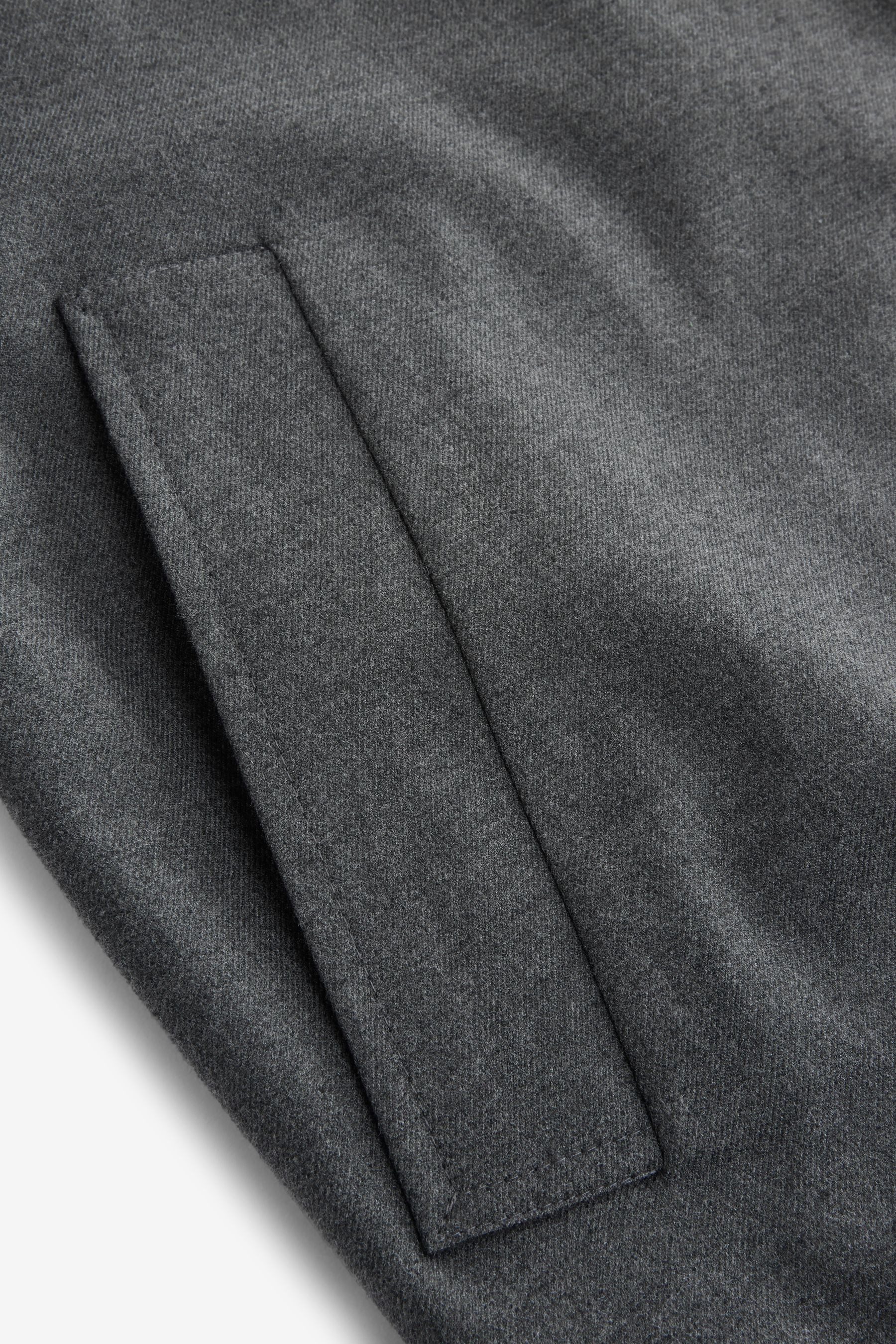 Next Bomberjacke Slim Fit Bomberjacke aus Flanell (1-St)